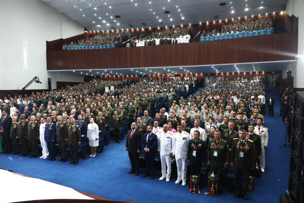 第四届世界军校学员运动会熊猫体育闭幕